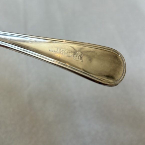 Sheffield England EPNS Pie/Cake Sever and Serving Spoon